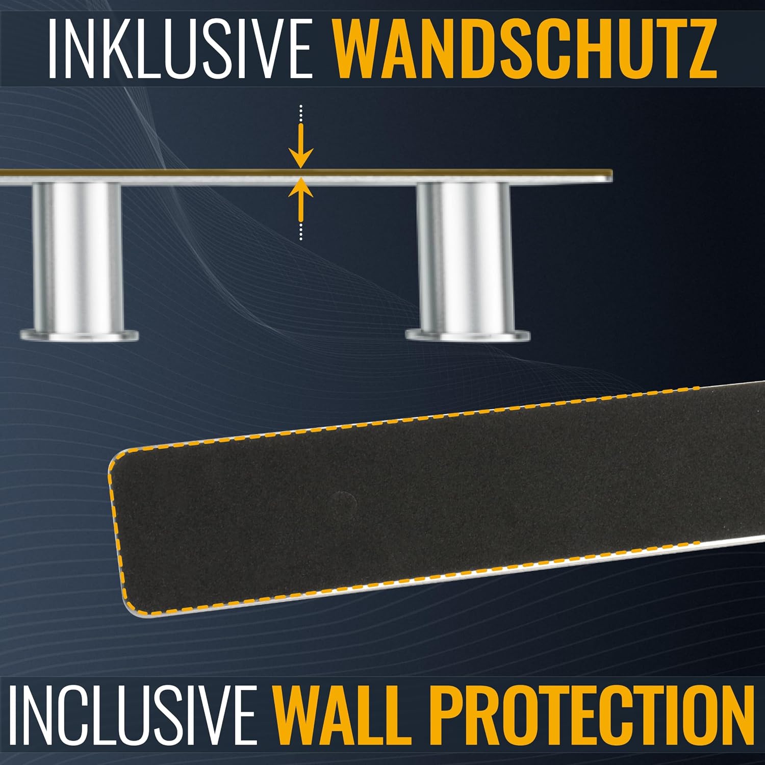 Thumbnail 6 de Porte Manteau Mural RICOO MH025S-4x2 en Acier Inoxydable – Élégant et Durable