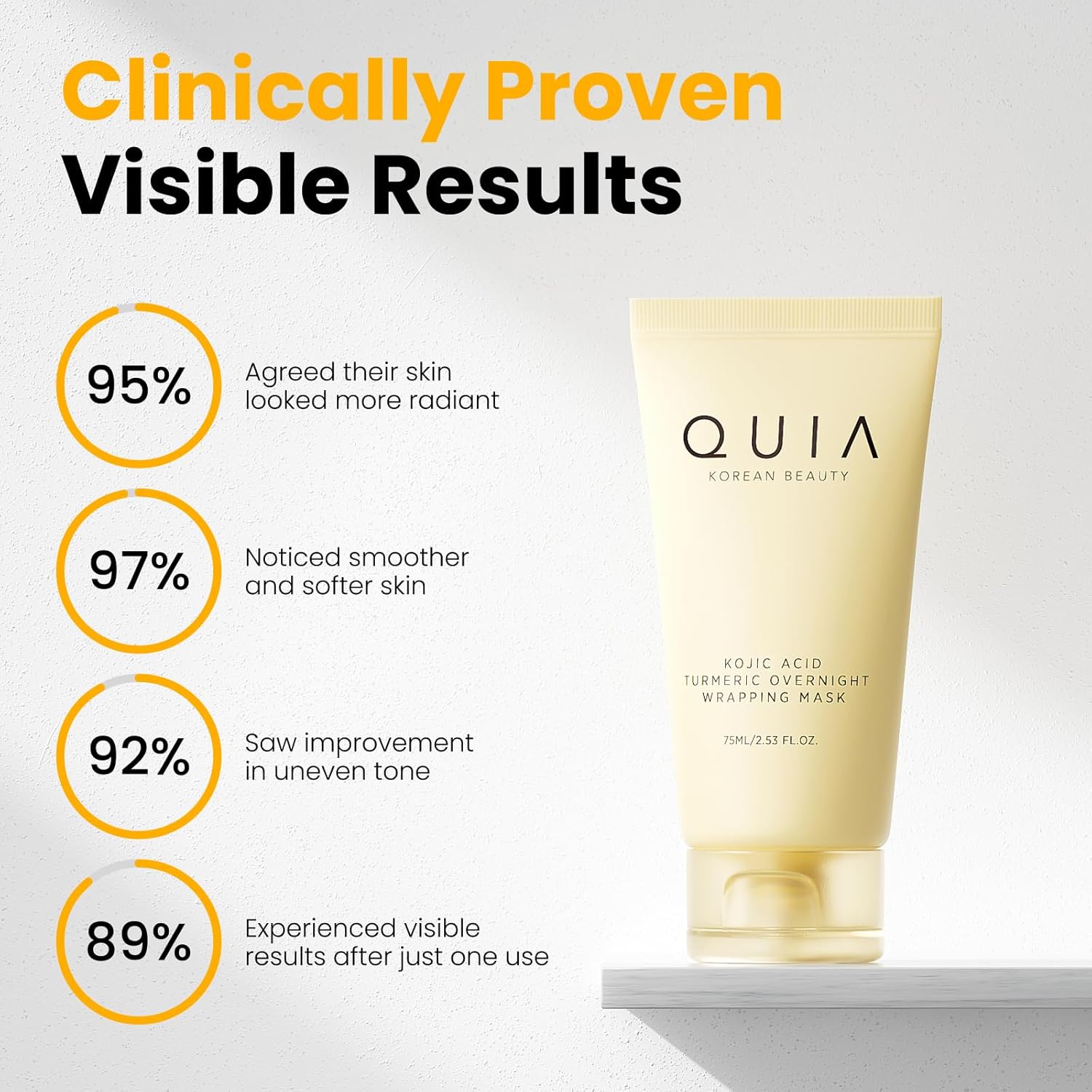 Thumbnail 5 de QUIA Turmeric Kojic Overnight Mask 75ML