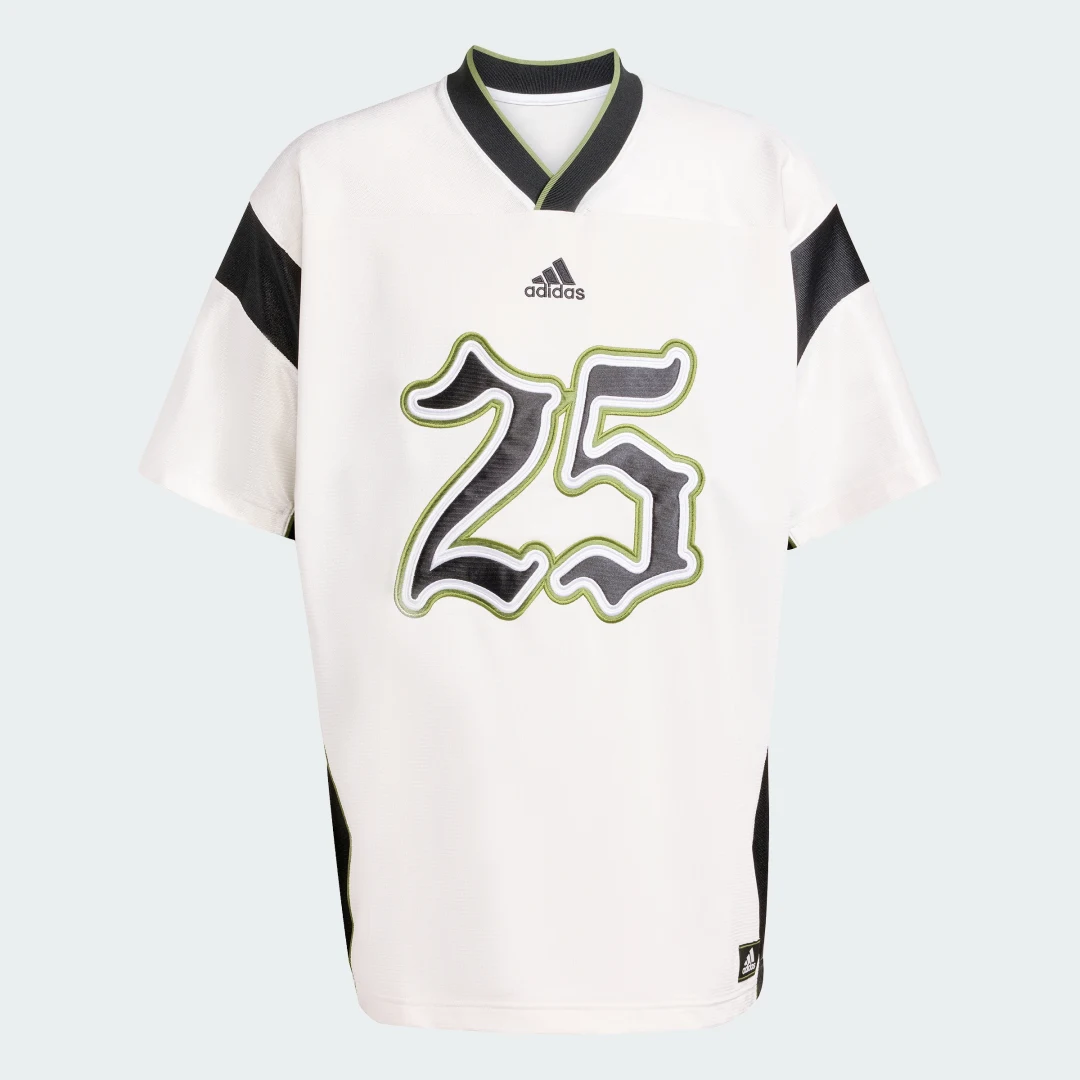 Detalle de Camiseta de fútbol Adidas – blanca