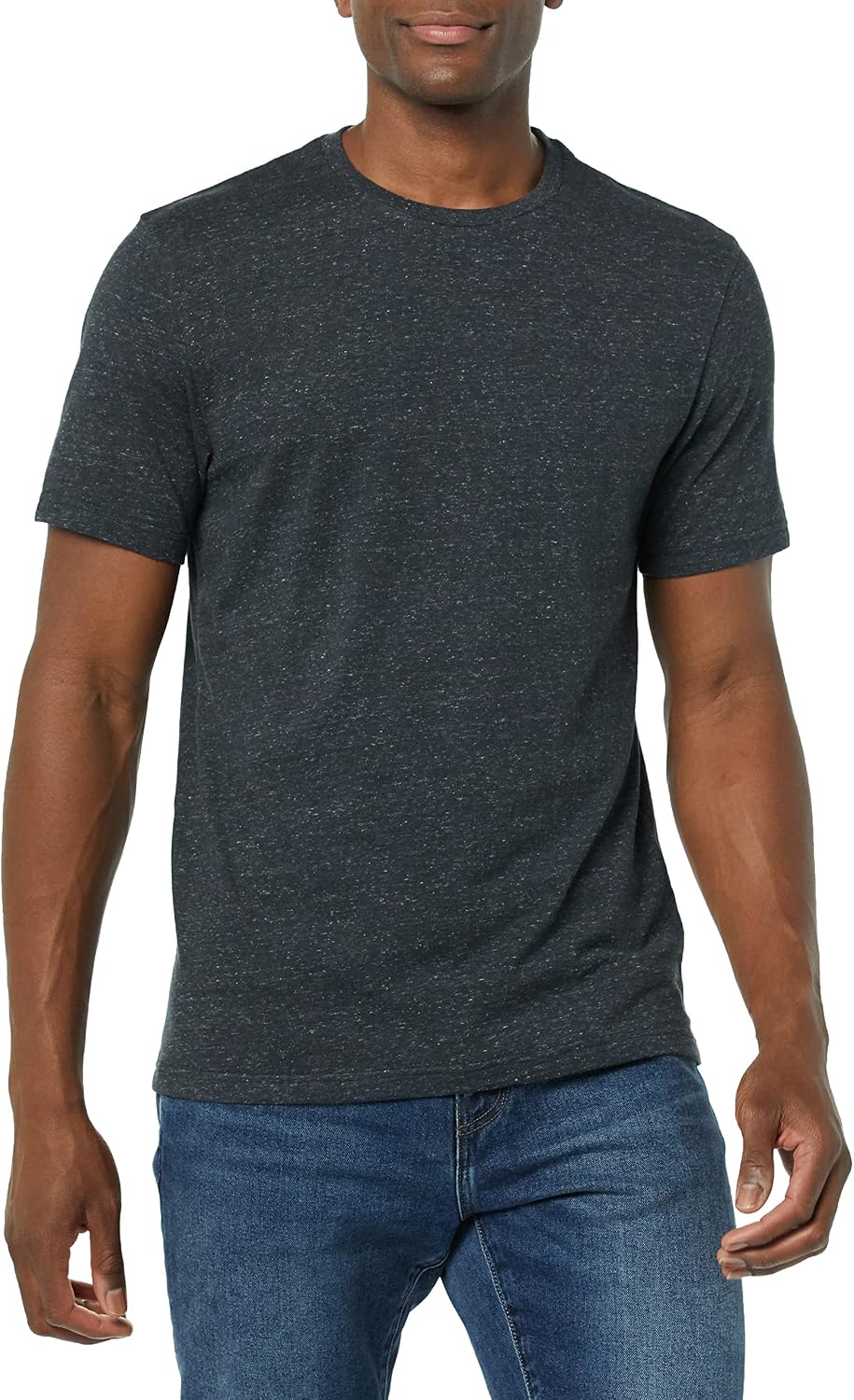 Detalle de Amazon Essentials Men's Cotton Regular-Fit Short-Sleeve Crewneck T-Shirt