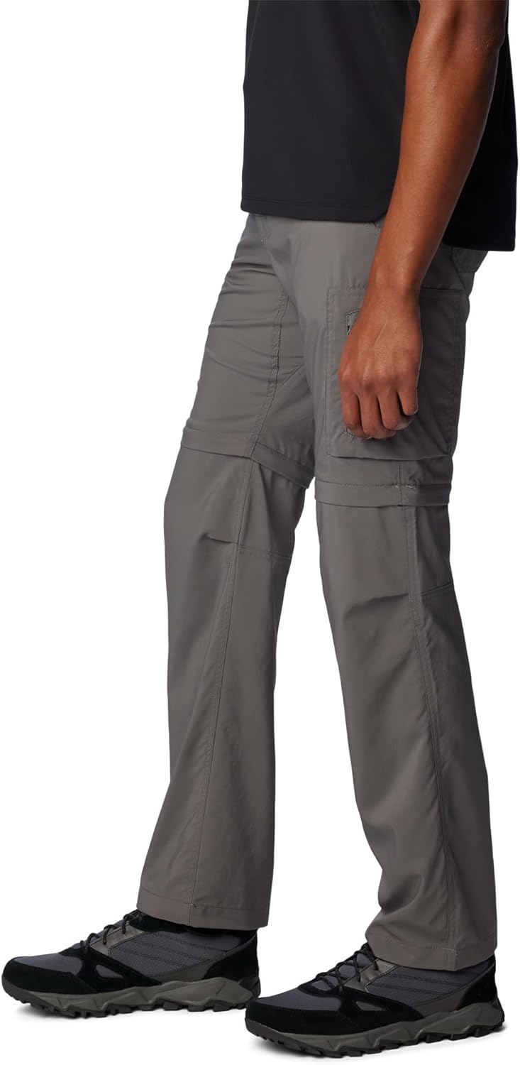 Thumbnail 2 de Columbia Pantalon Convertible Utility pour Homme Silver Ridge (City Grey) – jambes zippées