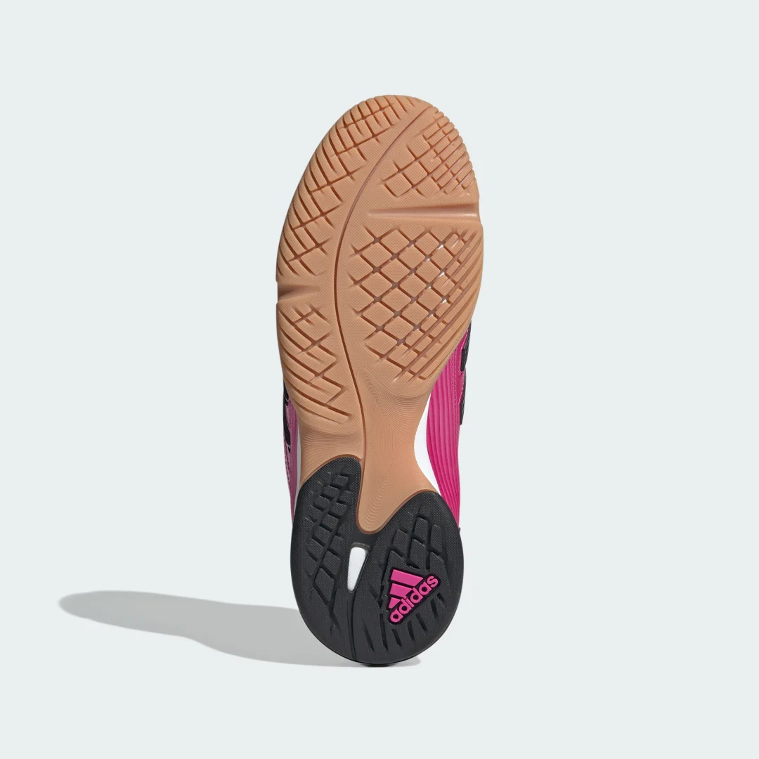 Detalle de Zapatilla Predator Sala de Adidas — color Rosa para uso en interior