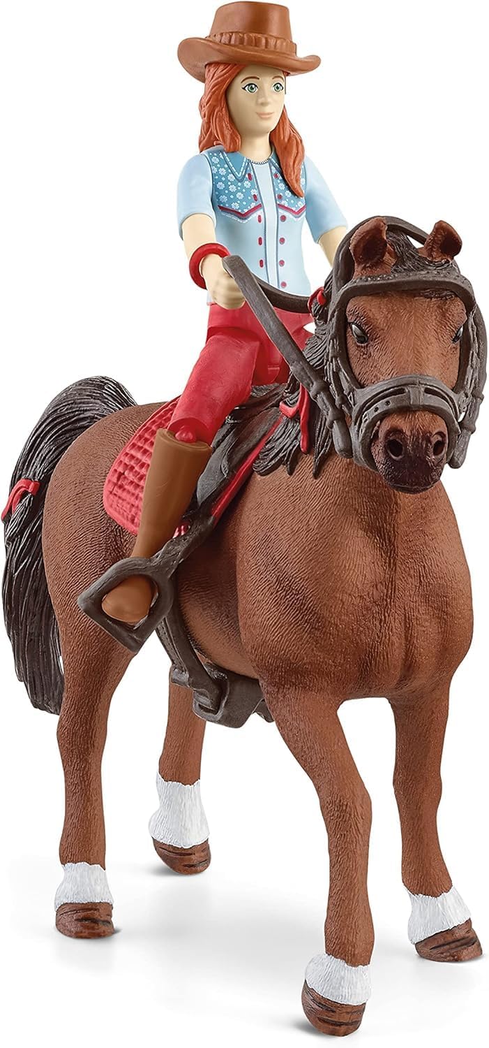 Thumbnail 3 de Schleich HORSE CLUB Hannah & Cayenne Playset 🐴, 10 piezas, a partir de 5 años