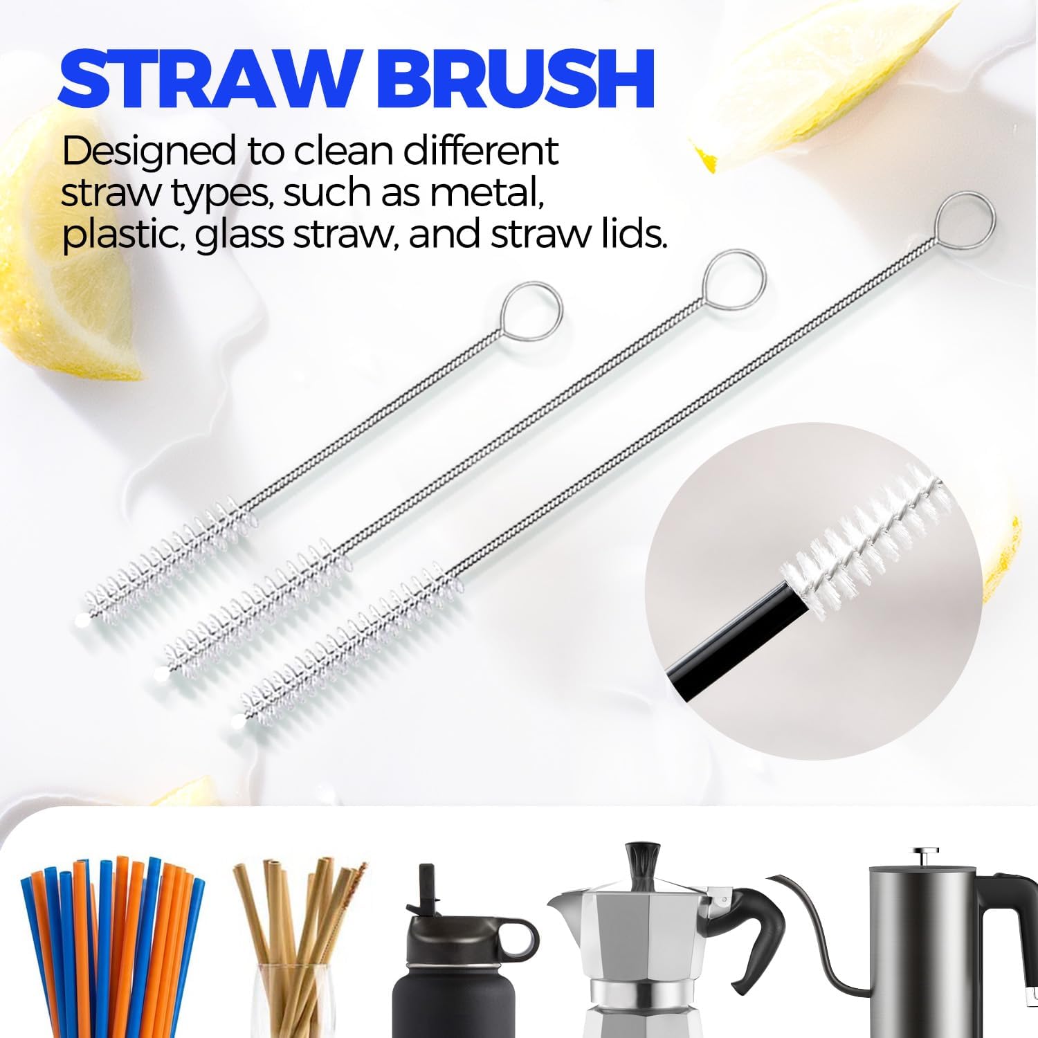 Detalle de Holikme Dish Brush Set 5-Pack