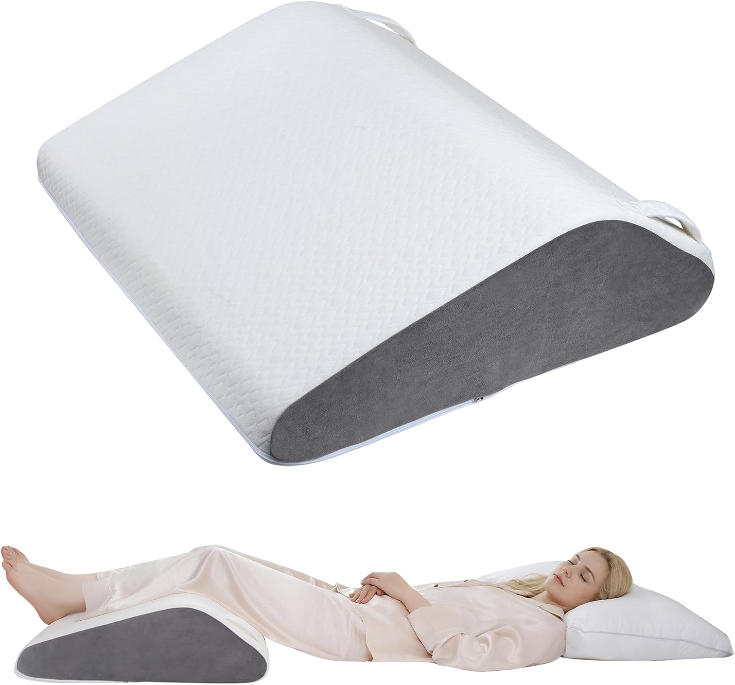 Thumbnail 6 de Vekkia King Bed Wedge Pillow 76"x10"x6"