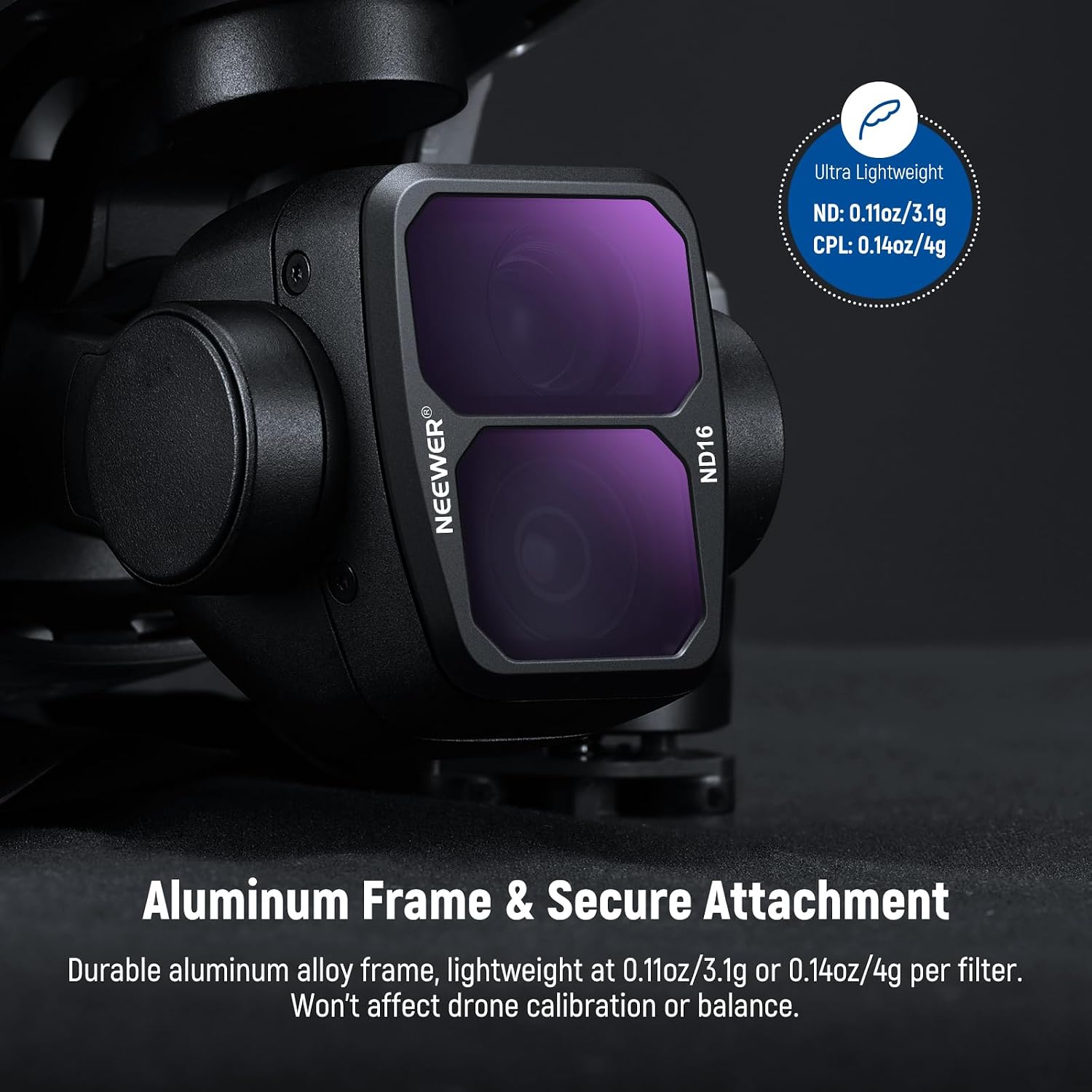 Thumbnail 4 de ND and CPL filter set for Air 3, 4 pack