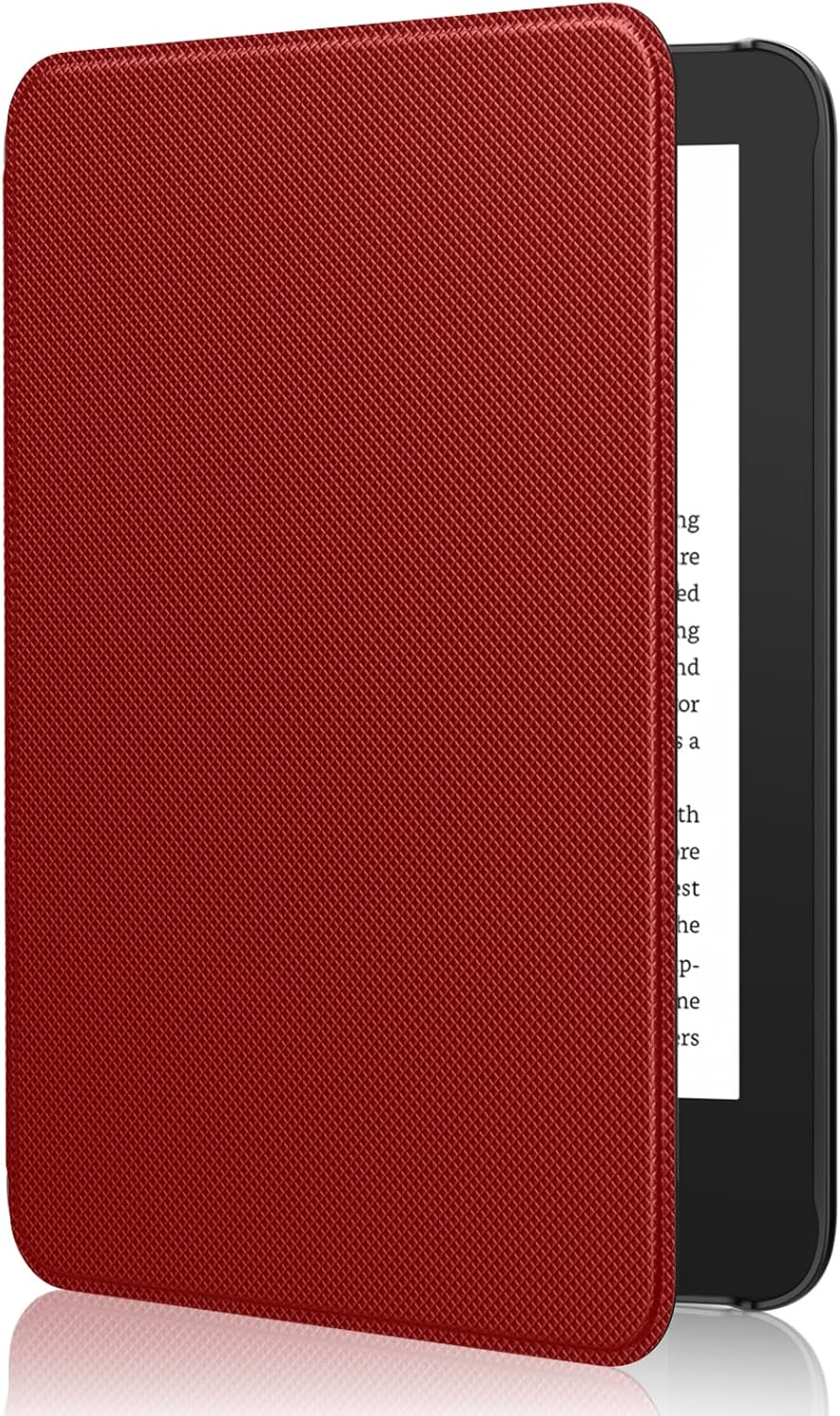 Thumbnail 6 de MoKo Funda Compatible con 6" Nuevo Kindle(11ª Generación 2024/2022), Carcasa Ligera Cubierta con Auto Activación/Reposo para Kindle 2024/2022 11ª Generación e-Reader, Agave Verde