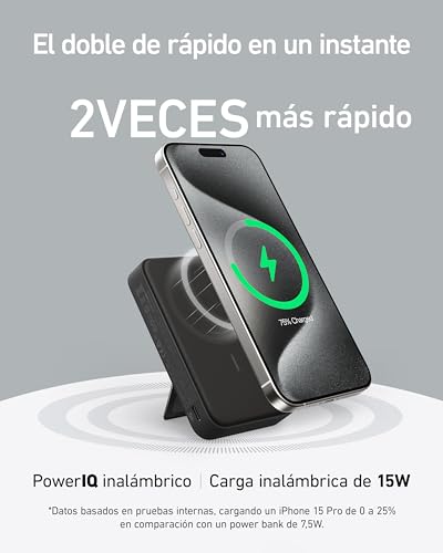 Thumbnail 1 de Anker MagGo Power Bank 15W ⚡ con Pantalla y USB-C