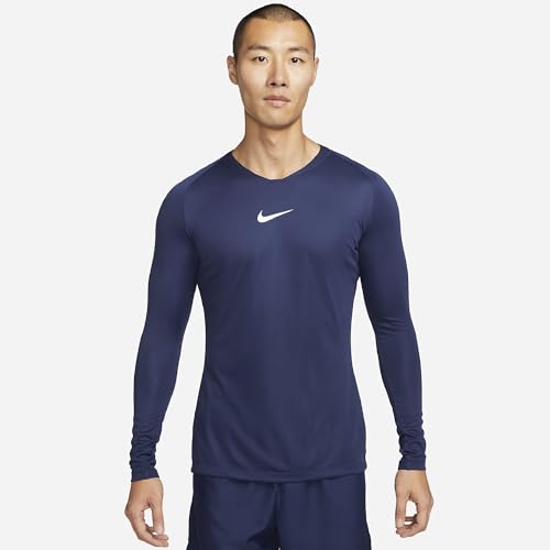 Detalle 2 de Nike Dry 1stlyr Jersey LS, maglia termica sportiva a maniche lunghe, taglia S