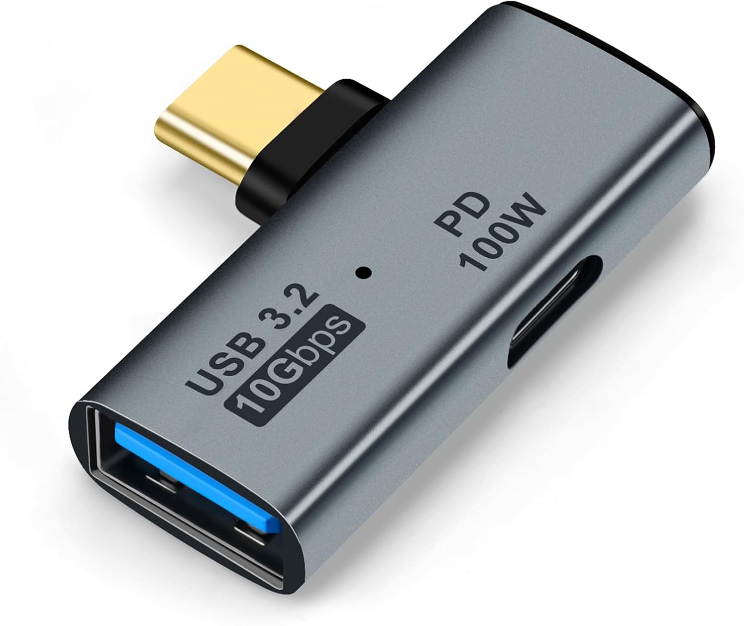 Detalle de Seminer typec-usb-2in1 USB-C OTG Adapter with 100W PD and USB 3.0