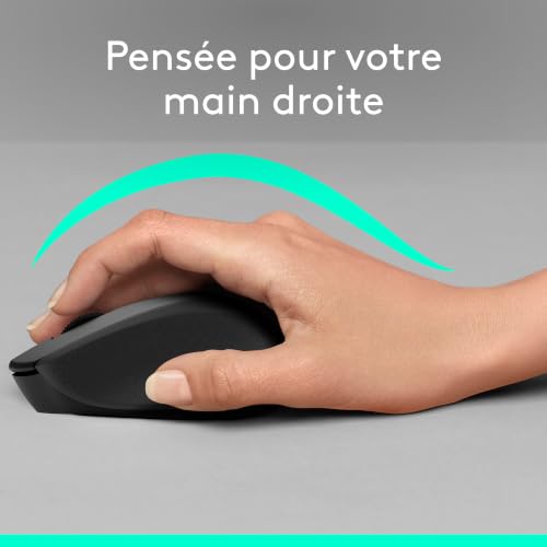 Detalle de Logitech M330 Silent Plus Souris Sans Fil – Confort et silence fiables pour une utilisation quotidienne