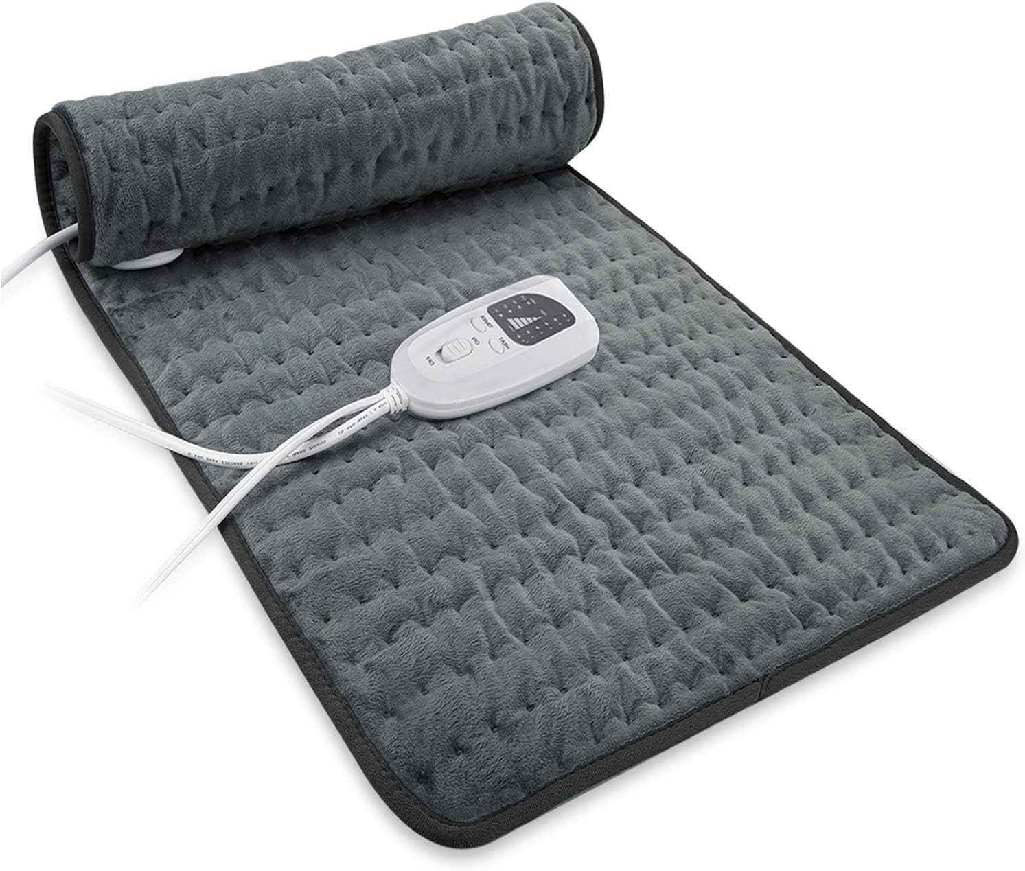 Detalle de VANKADA TK-HP2412 Heating Pad, 24" x 12", 6 Heat Settings, 4 Timers