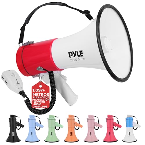 Pyle Mégaphone 50W avec enregistrement 🎤