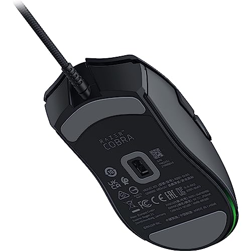 Thumbnail 11 de Razer Cobra – Mouse da gioco cablato leggero con Chroma RGB e switch di terza generazione