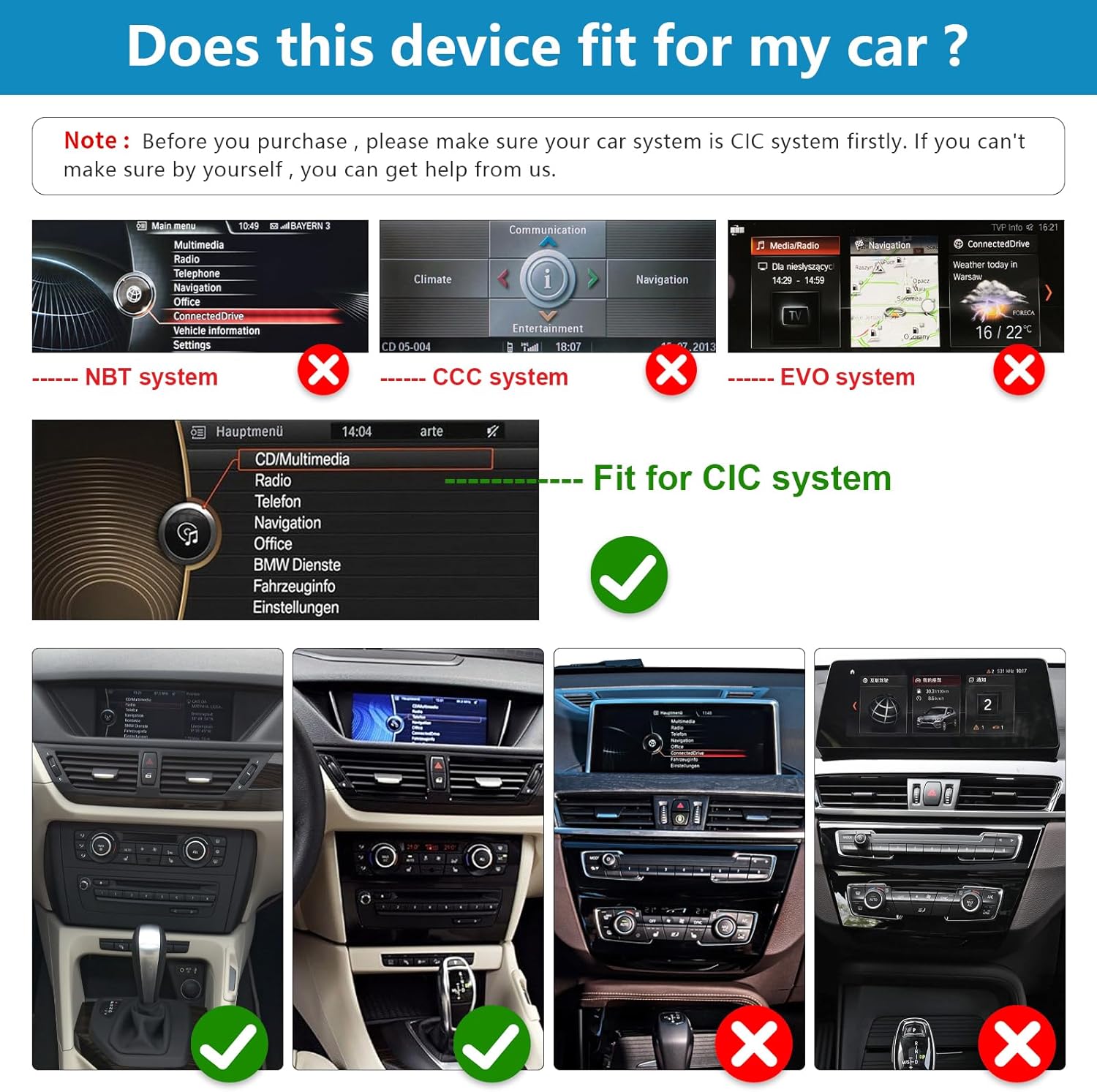 Thumbnail 1 de Ninetom Autoradio 10,25" tactile pour BMW X1 Série E84 (2009-2015) avec CarPlay sans fil et Android Auto