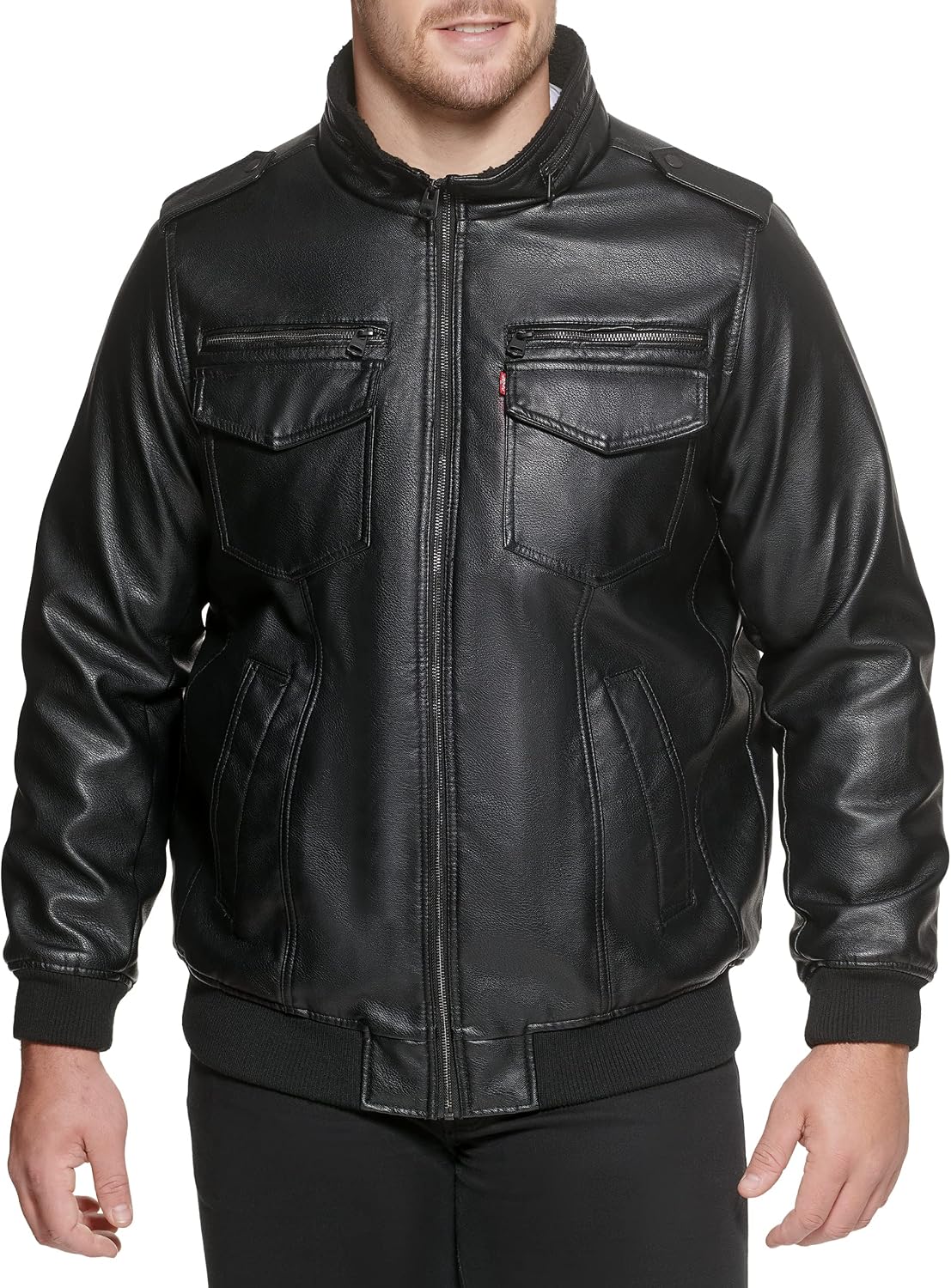 Thumbnail 5 de Levi's Vintage Deer Faux Leather Aviator Jacket