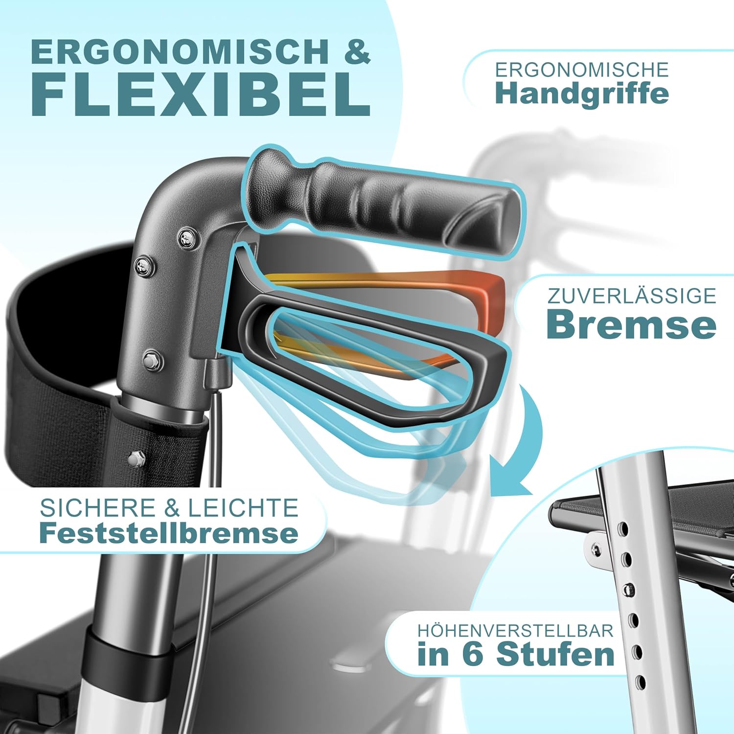 Thumbnail 4 de KESSER Rollator 7,6 kg