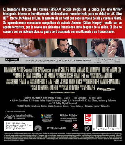 Detalle 2 de Vuelo Nocturno (Red Eye) (2005)