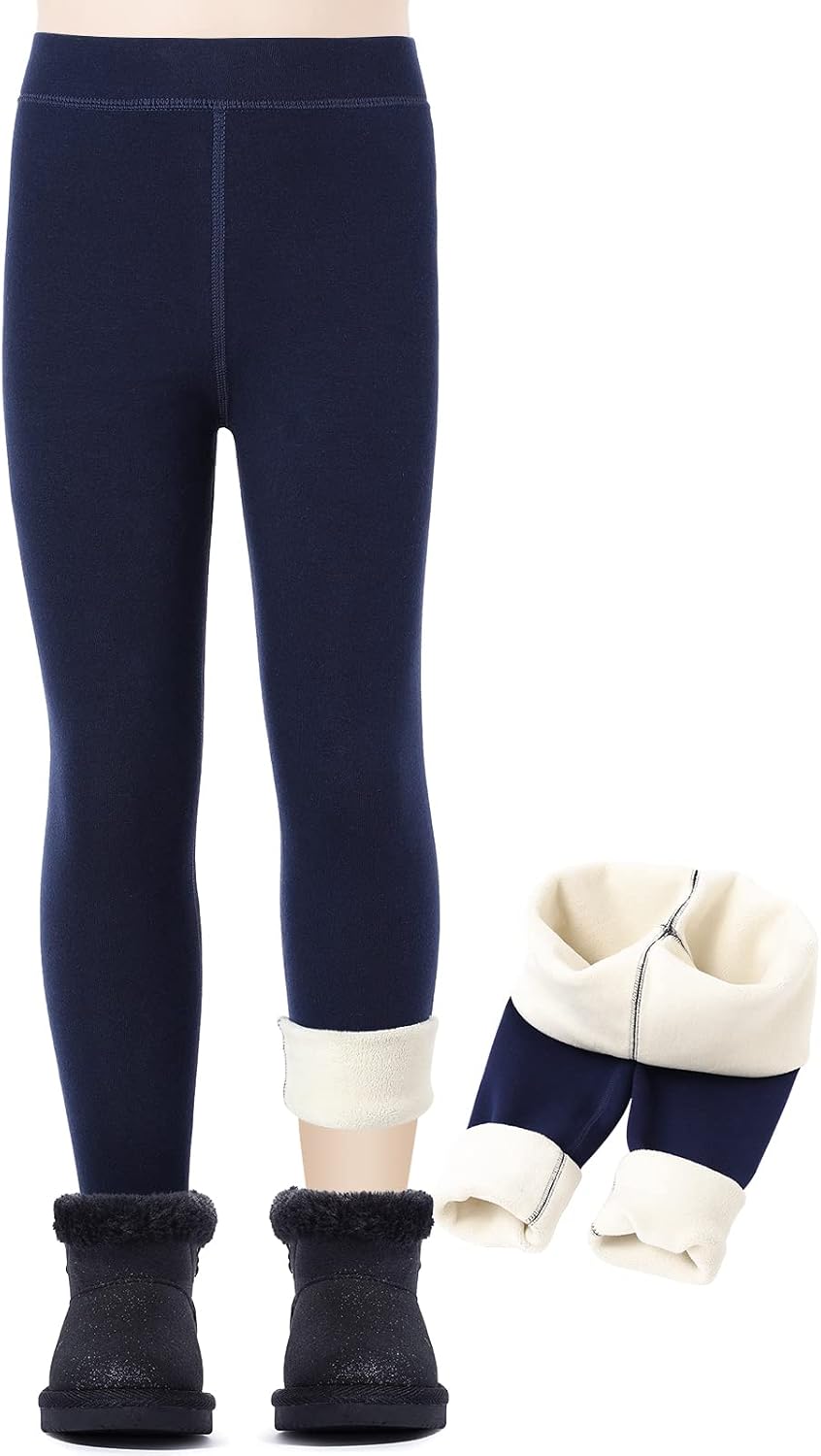 Detalle 2 de Kefiyis Fille Legging Chaud Long Doublé coton pour enfants