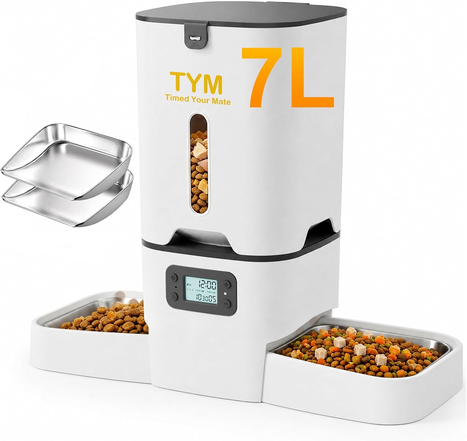 Detalle de Automatic Cat Feeder, 7L Capacity