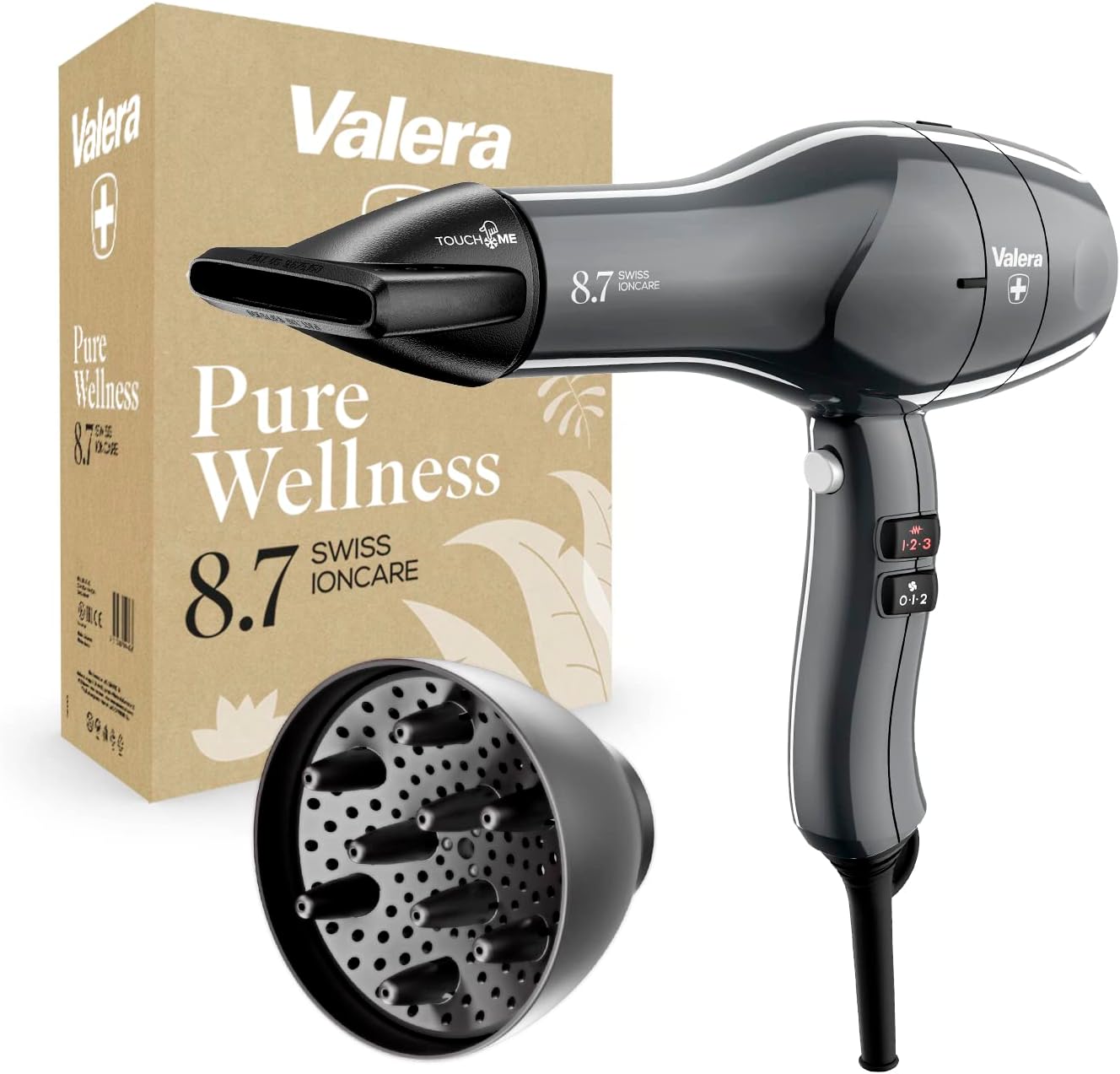 Detalle 2 de Valera Swiss Ioncare 7.5 – suszarka jonowa 2000 W z dyfuzorem