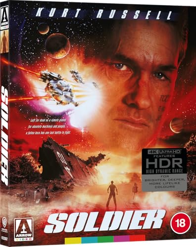 Detalle de Arrow Video Soldier Limited Edition 4K UHD Blu-ray, Region Free