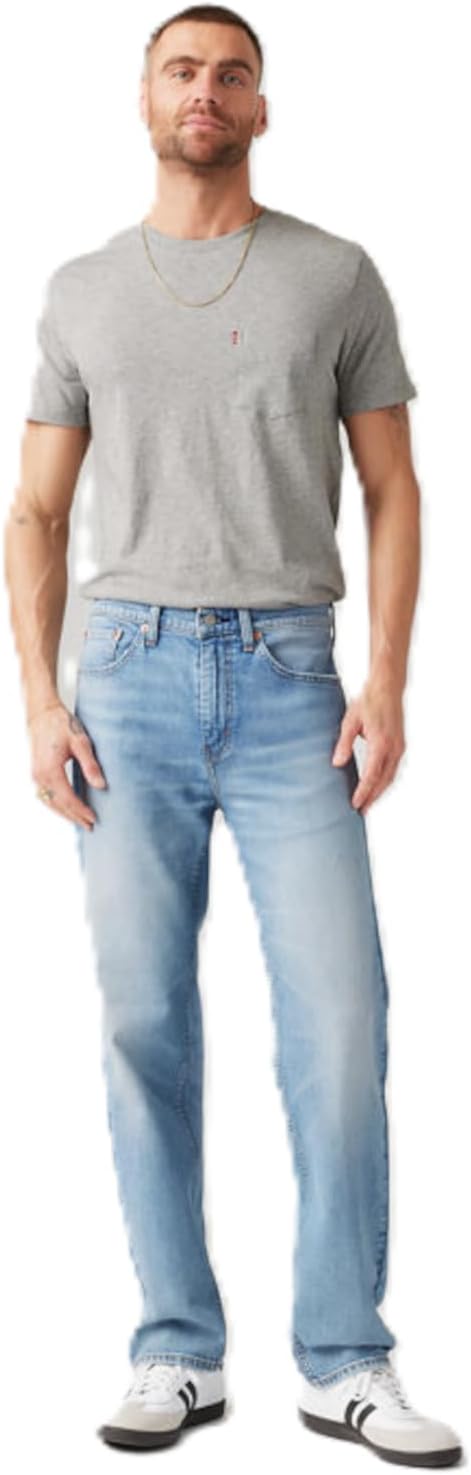 Detalle de Levi's Herren Jeanshose 505 mit Reißverschluss – Regular Fit
