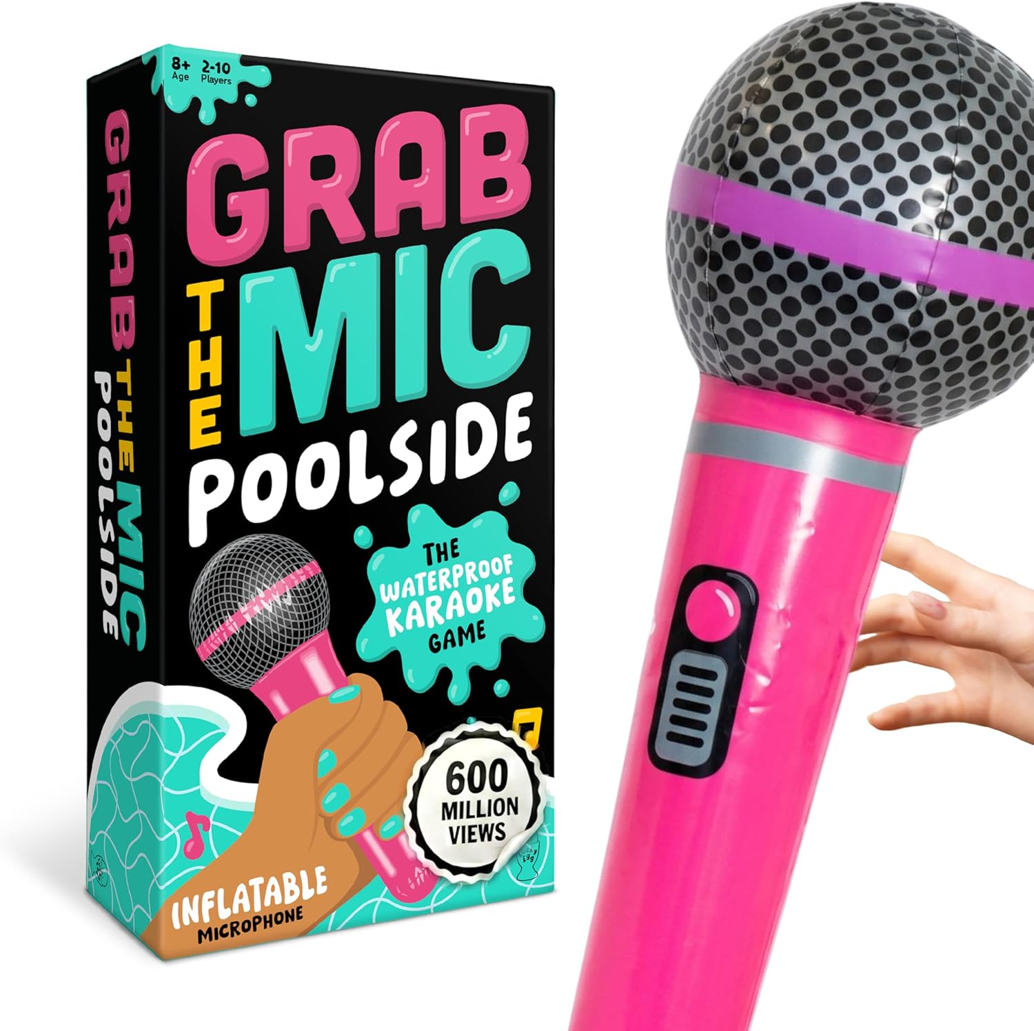 Thumbnail 6 de Lucky Egg Official Grab The Mic – Family Karaoke Board Game