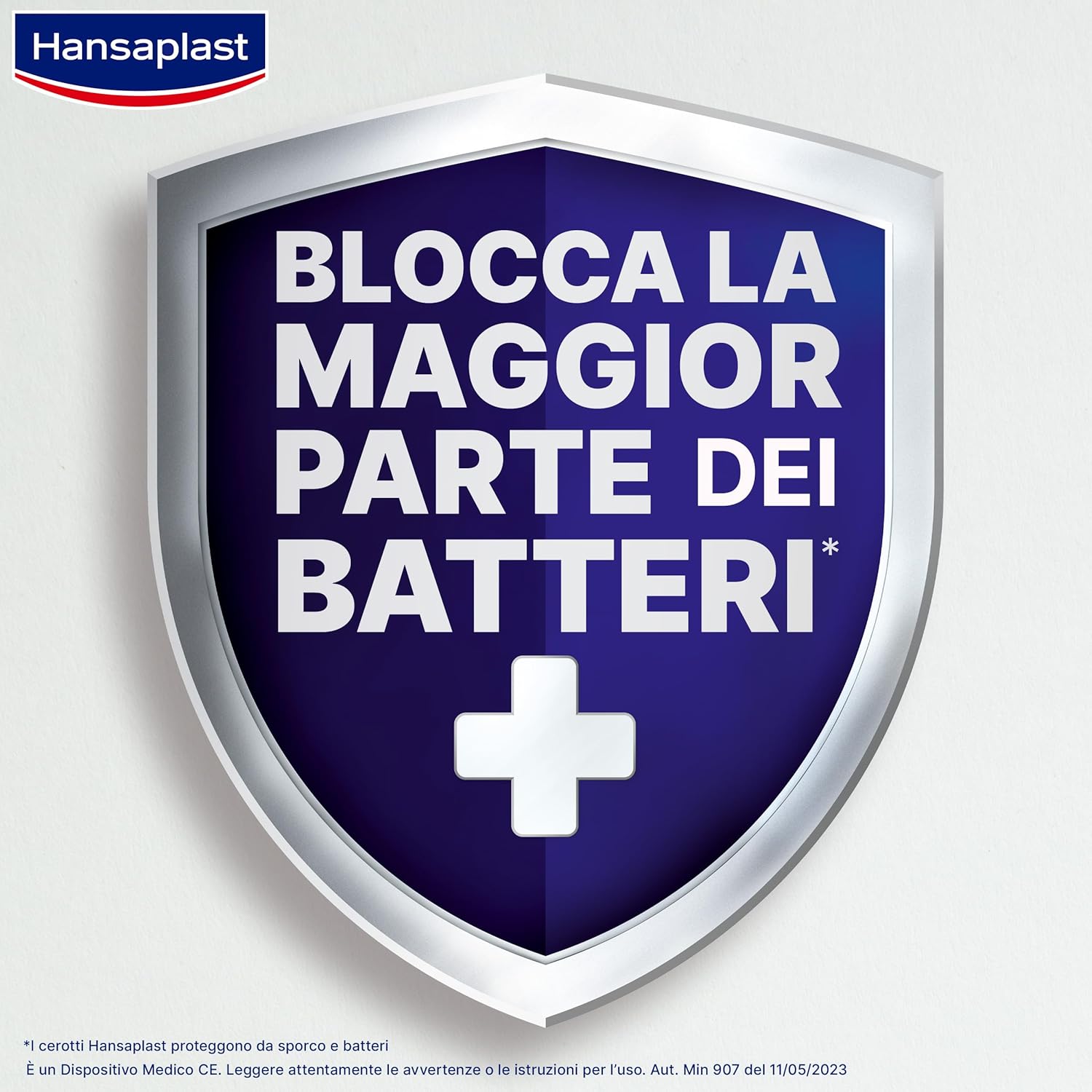 Detalle 2 de Hansaplast Cerotti UNIVERSAL impermeabili 100 pezzi 🩹