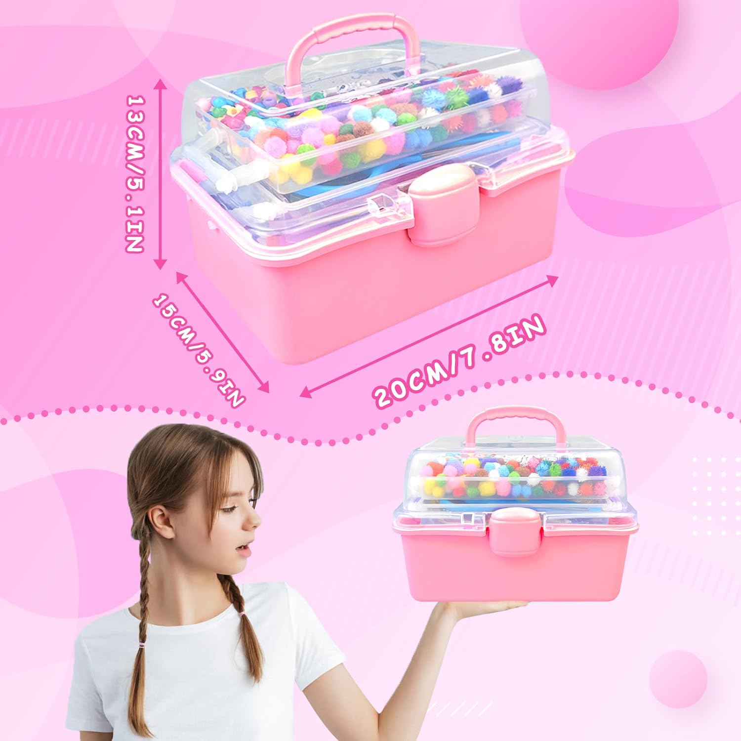 Thumbnail 6 de 3000 Arts and Crafts Supplies Kit