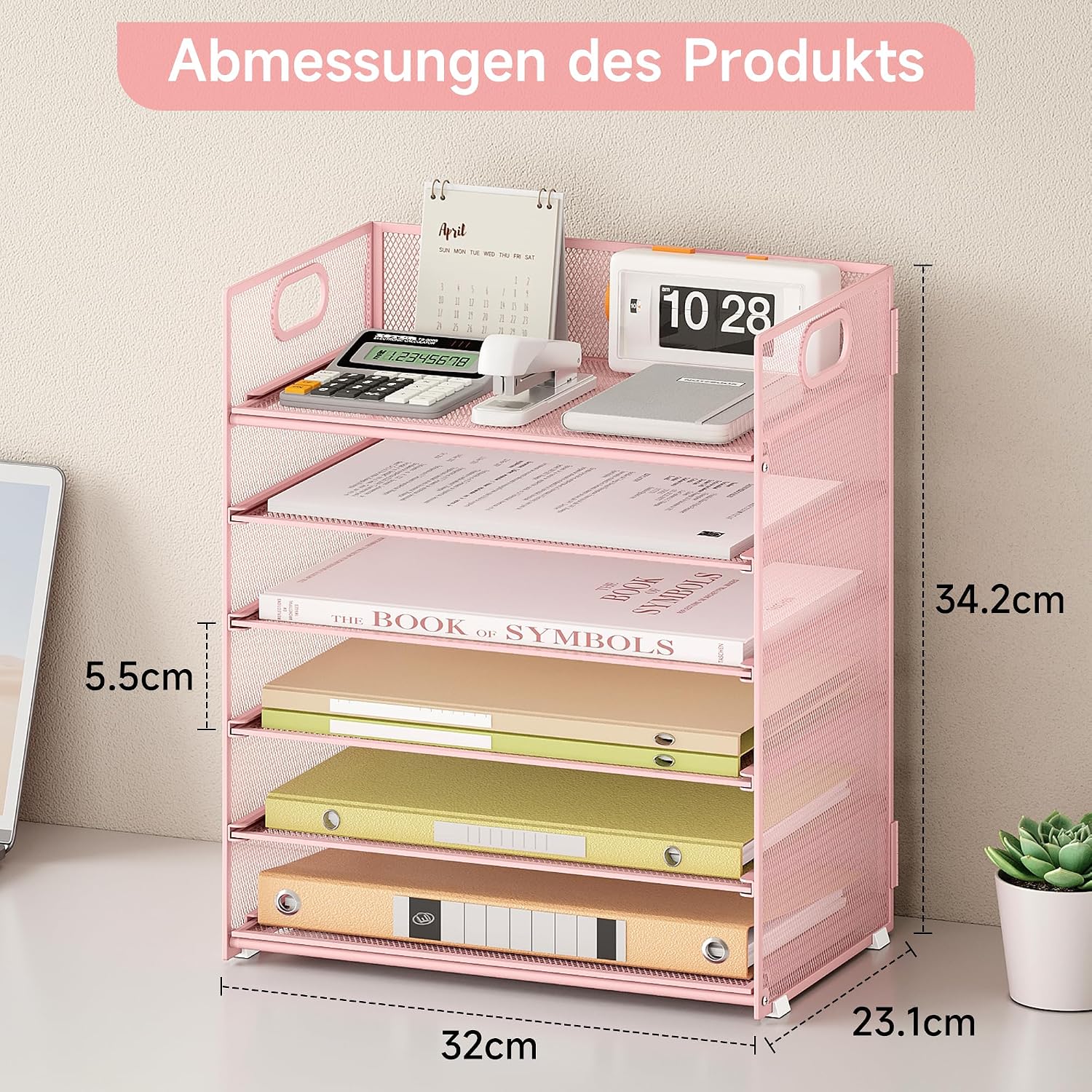 Thumbnail 4 de VITVITI Schreibtisch Organizer 6 Ebenen