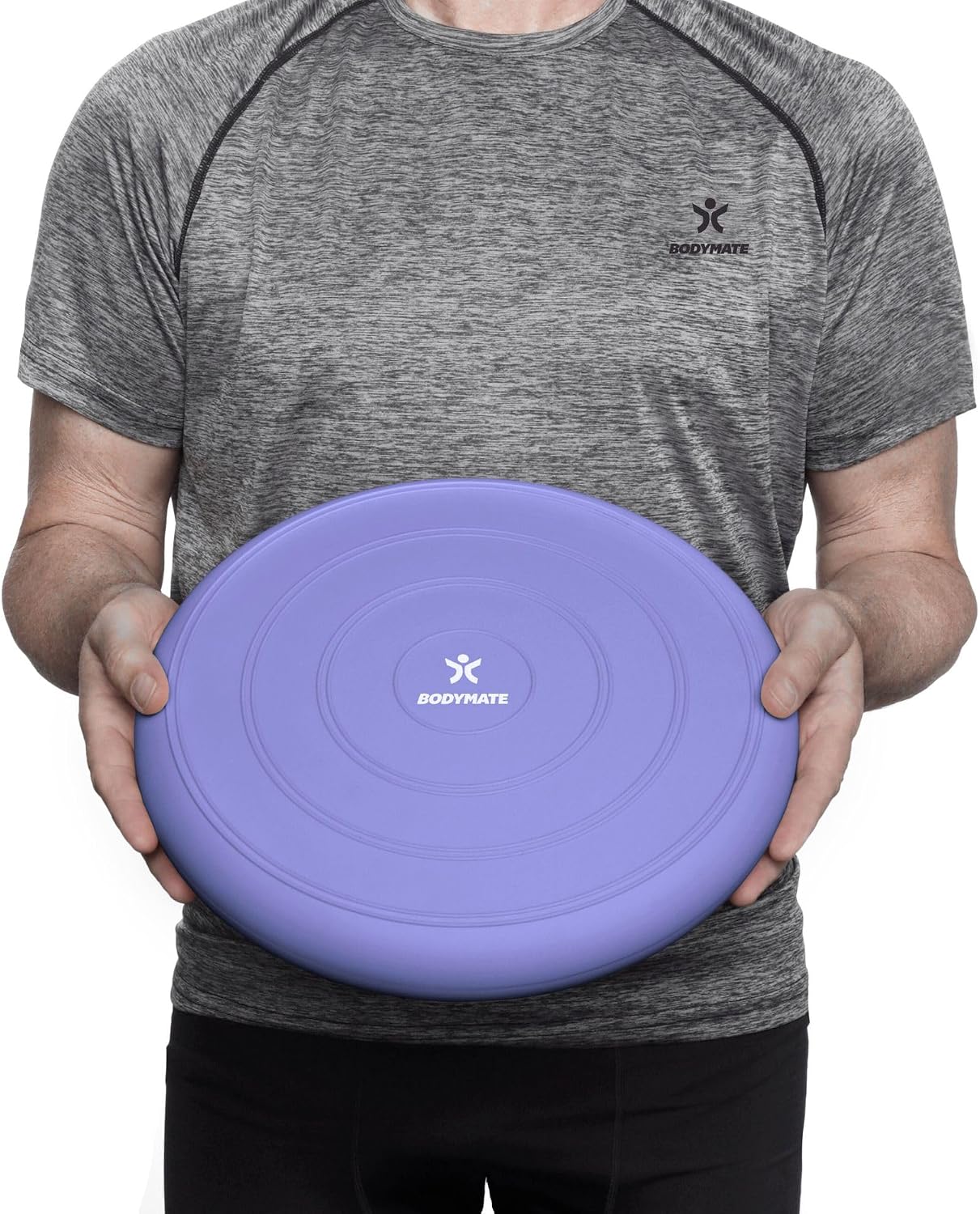 Detalle de BODYMATE Coussin d'équilibre Comfort Ø33 cm – avec pompe incluse