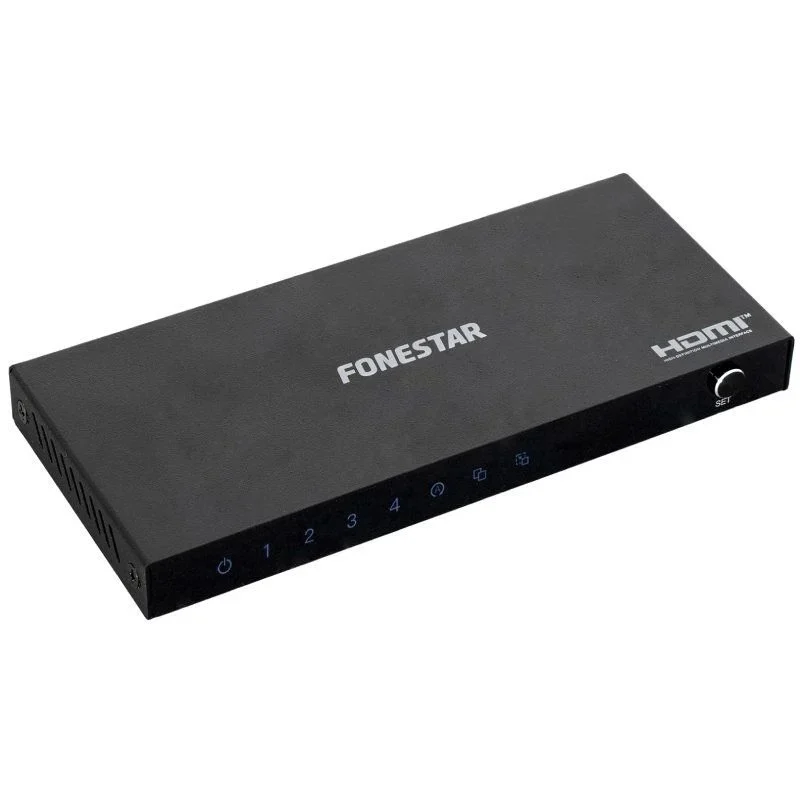 Detalle 2 de fonestar FO-22S4ED duplicador HDMI 1x4 4K@60Hz