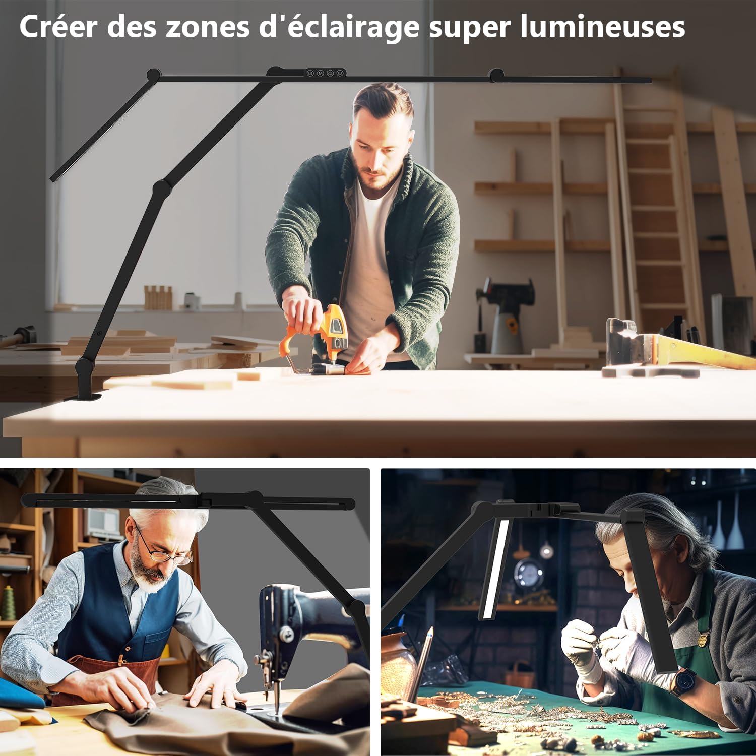 Thumbnail 3 de EPABINA 3000 Lumen Schreibtischlampe dimmbar 💡