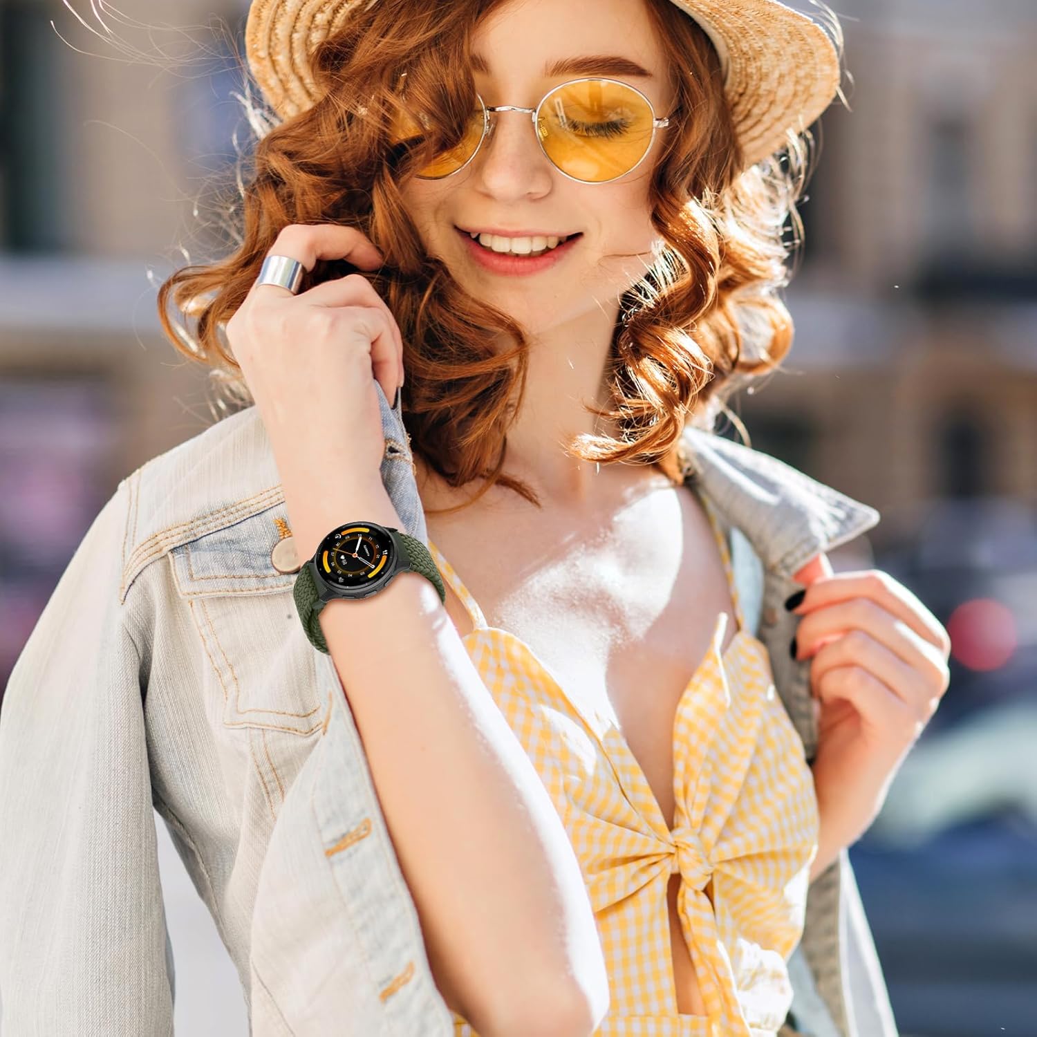 Thumbnail 6 de MaEiol 22 mm Nylon-Armband (geflochten) für Huawei Watch GT/GT Runner, Garmin Venu/Forerunner & mehr – Schnellwechsel