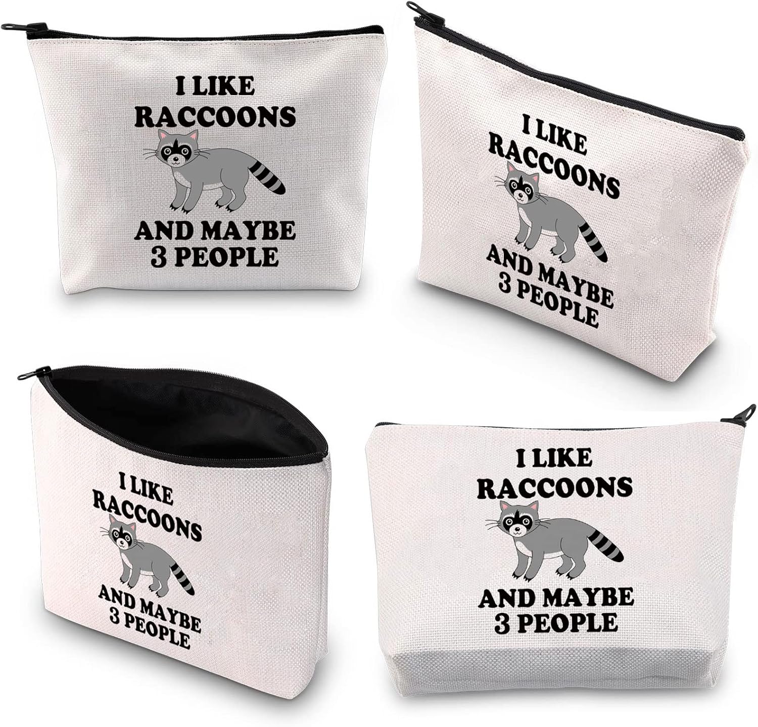 Thumbnail 6 de BDPWSS Raccoon Makeup Bag, Canvas