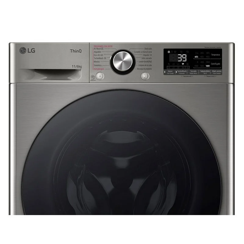Detalle de LG F4DR7011AGS Lavasecadora 11Kg/6Kg