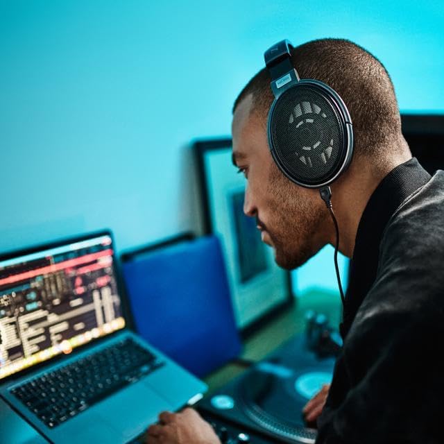 Detalle de Sennheiser HD 650 Open-Back Dynamic Headphones, 300 Ohm, 42 mm Drivers