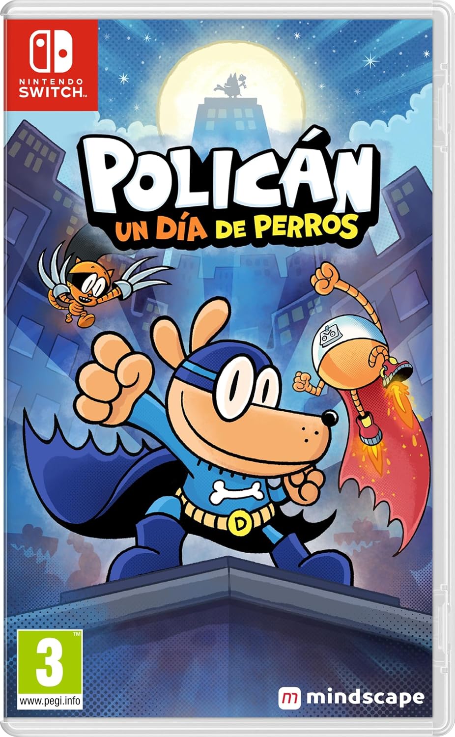 Detalle de Polican Un dia de Perros Switch