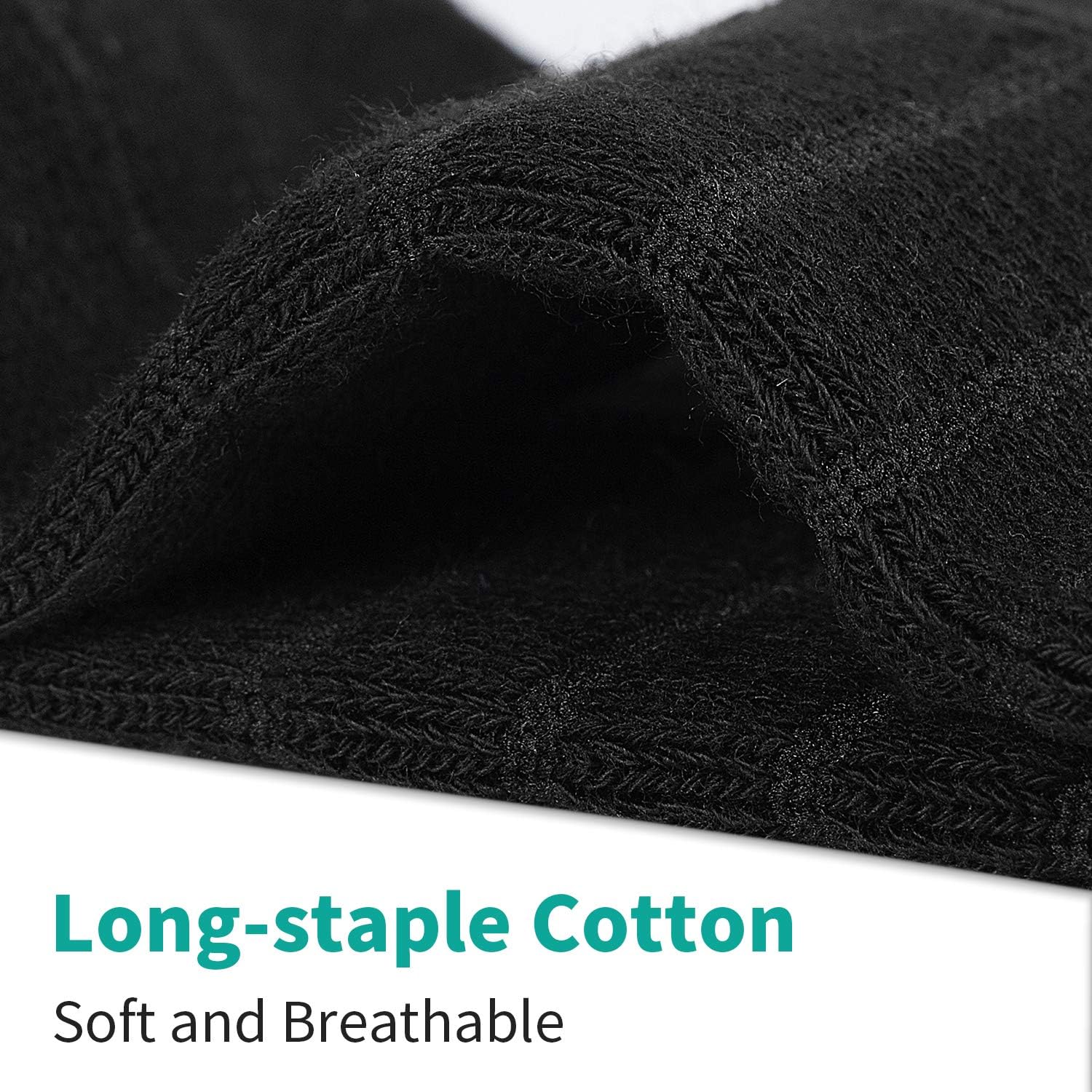Thumbnail 5 de Coskefy Thick Cushion Ankle Anti-Blister Running Socks (6 Pairs) – Cotton Trainer Sports Socks