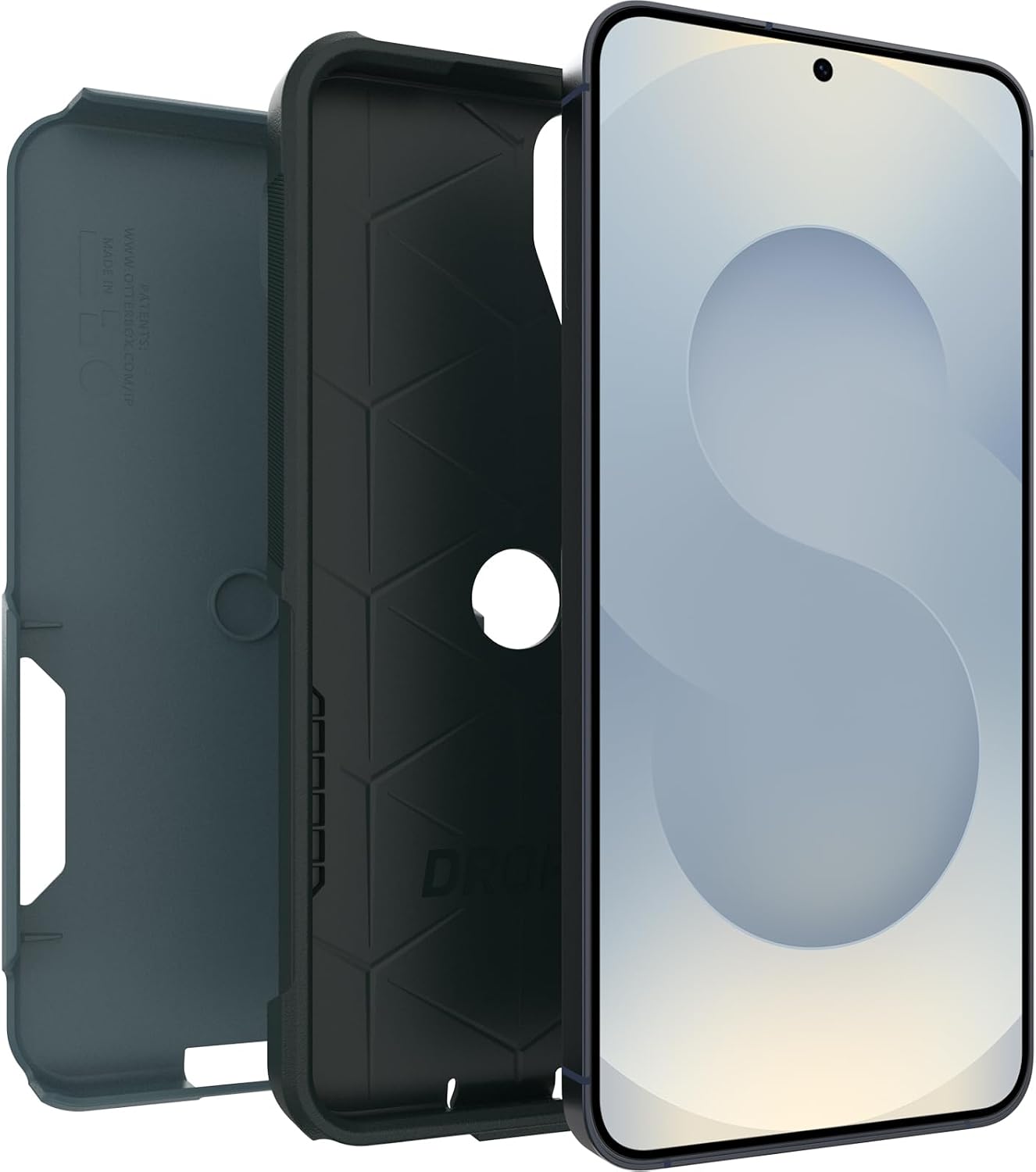 Detalle 2 de Cover Samsung Galaxy S25 Commuter OtterBox verde