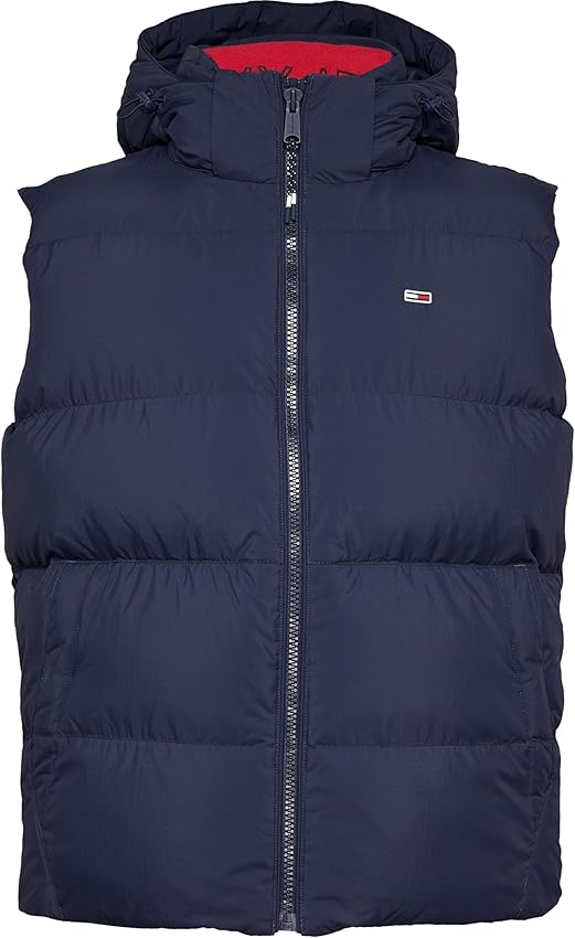 Thumbnail 4 de Tommy Jeans Essential Down Vest Hombre 🧥 Azul Dark Night Navy, M
