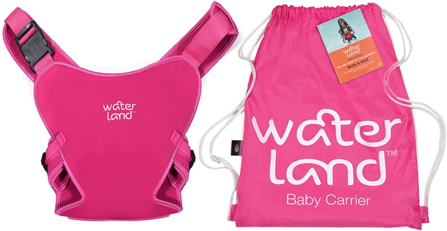 Detalle de WaterLand Baby Carrier Innovative Carrier Seat for Water and Land (Blue)
