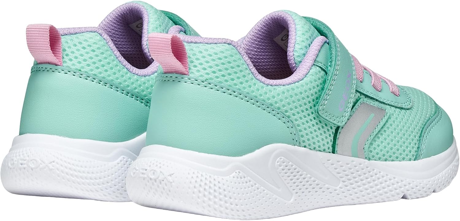 Detalle 2 de Geox Mädchen J Sprintye Girl BSneaker – Atmungsaktiver Alltagsschuh für junge Abenteurerinnen
