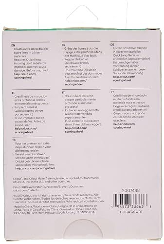 Thumbnail 3 de Cricut Rueda de doble puntuación metálica 📷