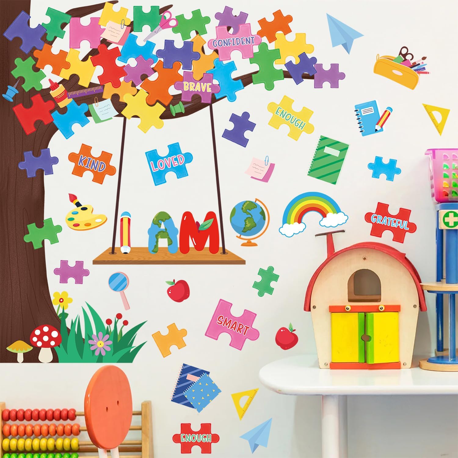Detalle 2 de HLNIUC Positive Affirmation Wall Decals