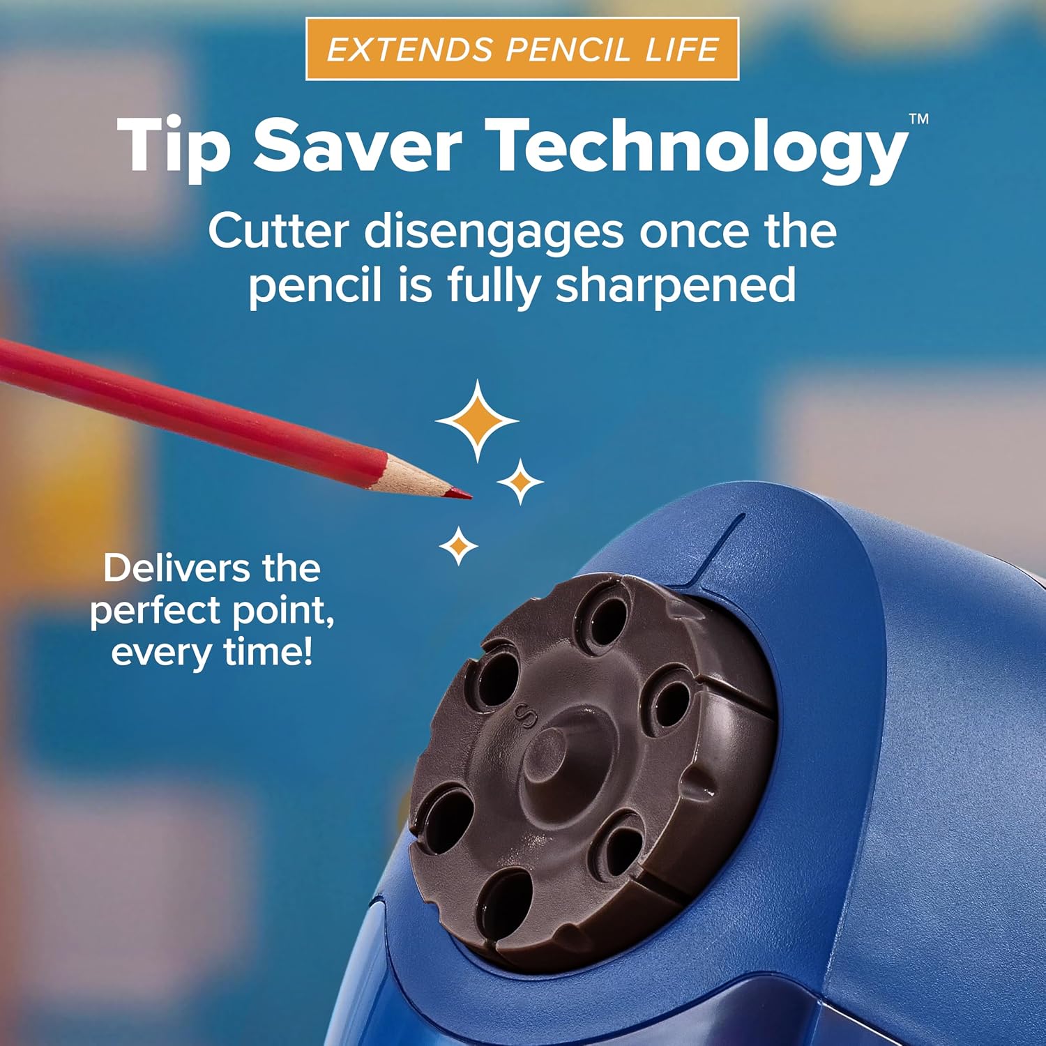 Thumbnail 6 de Bostitch QuietSharp 6 EPS10HC Heavy-Duty Electric Pencil Sharpener, Blue