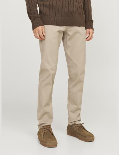 Thumbnail 1 de Jack & Jones JPSTMARCO JJDAVE 2pk MP Chino Trousers, Crockery – 33W/34L UK