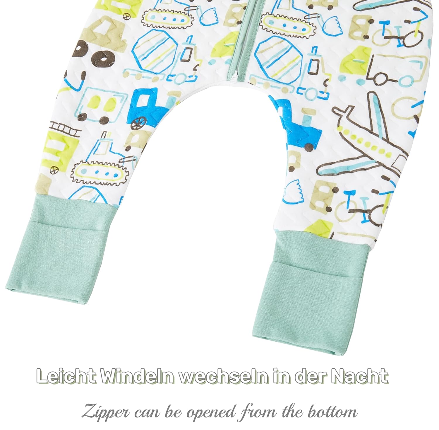 Thumbnail 6 de Chilsuessy Baby Schlafsack mit Füßen 1.5 Tog – 70–100 cm, 100% Baumwolle