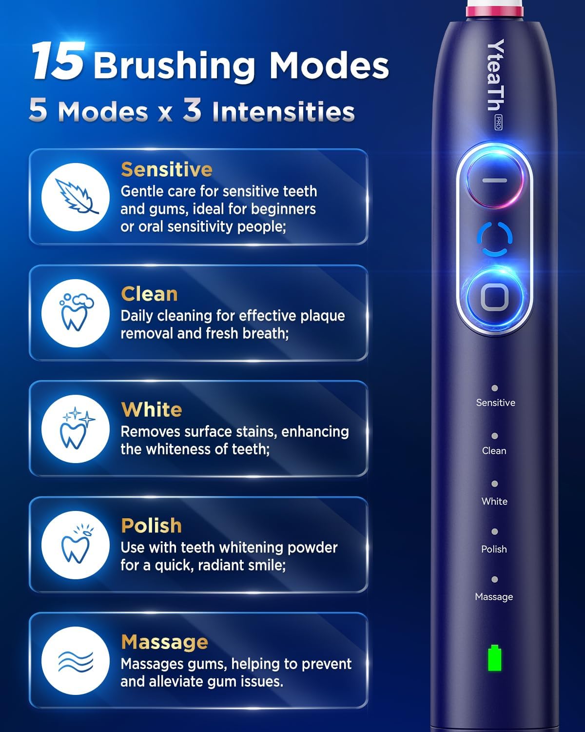 Thumbnail 3 de Rotating Sonic Toothbrush 50,000 vibrations